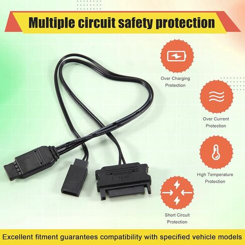ARGB Controller PC Case Sata Power Cable 5V 3Pin Lighting Reset in Kuwait
