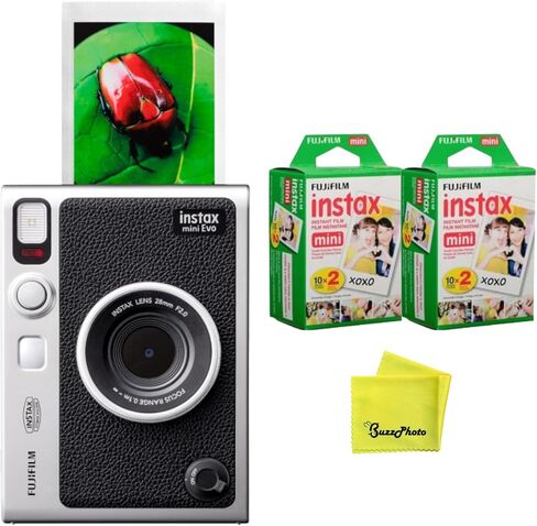 Fujifilm Instax Mini EVO Instant Camera - Black in Kuwait