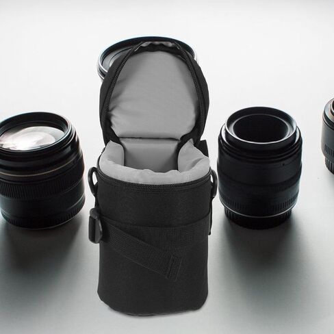 Angoily Small Camera Lens Bag Waterproof Nylon Padded Protection in Kuwait