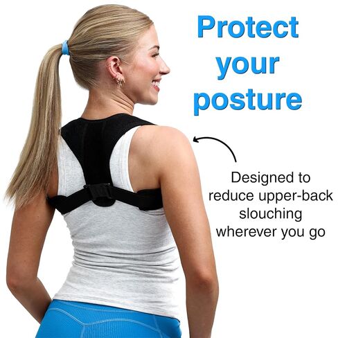 Omeer Posture Corrector for Women and Men, Adjustable Back & Shoulder Brace in Kuwait