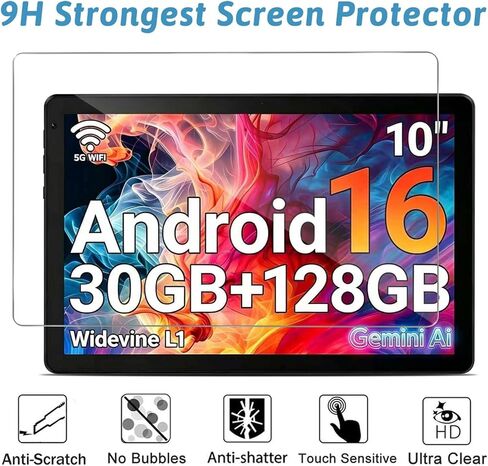 for URAO X109 Tablet 10.1 Inch Android 16 Screen Protector in Kuwait