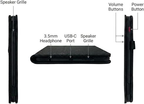 Full Protection Case for TMoible REVVL TAB 2 Tablet 10.1 inch 2025 in Kuwait