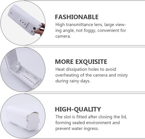 Outdoor Security Camera Protective Cover with High Transmittance Lens in Kuwait