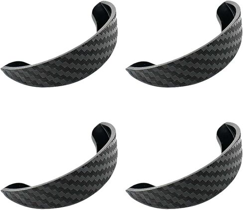 4 Pcs Backup Camera Rain Hood Cover with Curved Black PVC Canopy in Kuwait