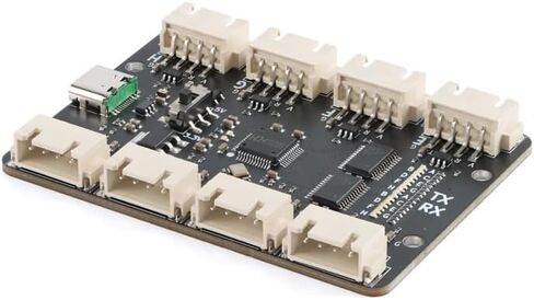 1Pcs USB to 8 3.3/5V TTL Serial Ports Module, Type-C Interface, CH348Q Chip, 6Mbps High Speed for arduino in Kuwait