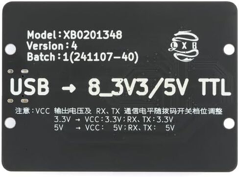 1Pcs USB to 8 3.3/5V TTL Serial Ports Module, Type-C Interface, CH348Q Chip, 6Mbps High Speed for arduino in Kuwait