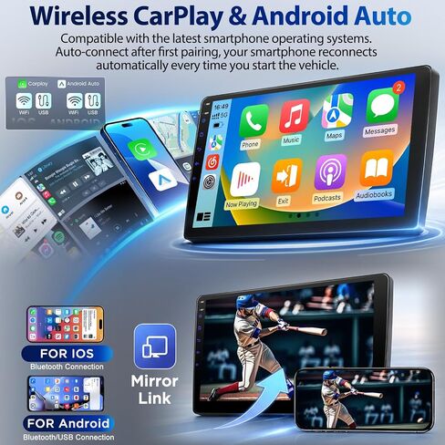 Car Radio Upgrade for Toyota Matrix 2009-2014, DSP, Carplay, YouTube Online in Kuwait