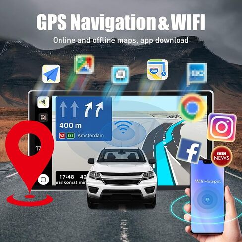 for Chevrolet Malibu 2016-2018 Tesla Style CarPlay Android Auto Navigation Stereo GPS Radio Reverse Camera 9.7" IPS Touchscreen Headunit Tablet Media Player, if Applicable Quad Core 2G+64G in Kuwait