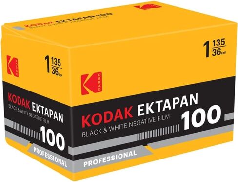 Kodak Ektapan 100 Black and White Negative Film | 35mm Roll Film (36 Exposures) 2 Rolls & Cloth in Kuwait