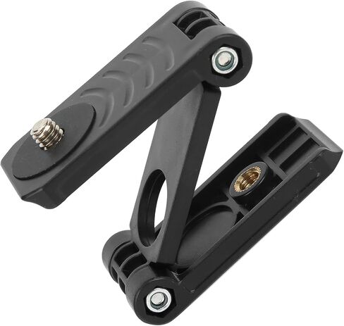 SUNGOOYUE Camera Tilt Head ABS Z Tilt Head Folding Z Plate Quick Shoe Mount Multi Angle Camera Bracket 31g for Tripod Guide Rail Cart Monopod Photography Setup in Kuwait