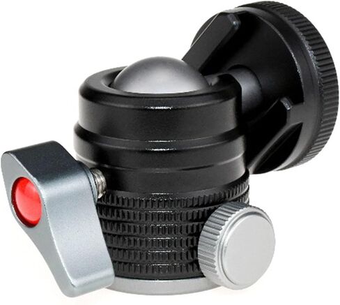 Tripod Ball Head 360 Degree Rotatable Mini Ball Head Mount Adapter Panoramic Tripod Head Camera Hot Shoe Mount Phone Tripod Mount Plug and Play Setup, T31D in Kuwait
