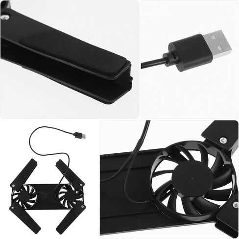 Laptop Cooling Pad Stand Anti Slip Feet with USB Charging, for Ultrabooks in Kuwait