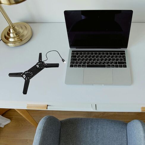 Laptop Cooling Pad Stand Anti Slip Feet with USB Charging, for Ultrabooks in Kuwait