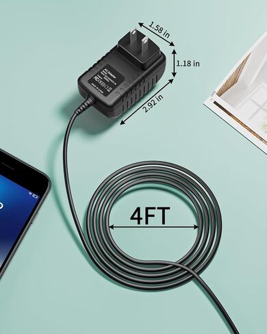 AC Adapter Charger Compatible with AEEZO Portrait 01 Memory Dream Digital Photo Frame JML-0500200-LW Power Supply Cord Mains PSU in Kuwait