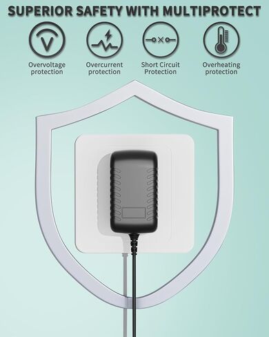 AC Adapter Charger Compatible with AEEZO Portrait 01 Memory Dream Digital Photo Frame JML-0500200-LW Power Supply Cord Mains PSU in Kuwait