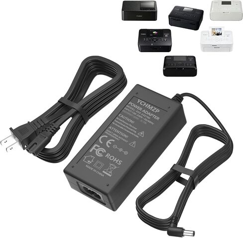 Power Cord for Canon SELPHY CP1500 CP900 CP800 CP760 Portable Photo Printer in Kuwait