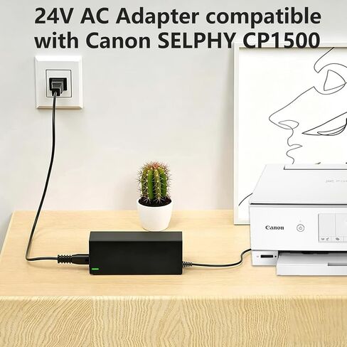 Power Cord for Canon SELPHY CP1500 CP900 CP800 CP760 Portable Photo Printer in Kuwait