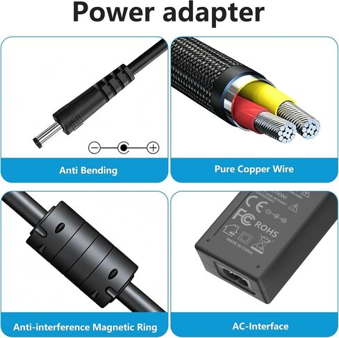 Power Cord for Canon SELPHY CP1500 CP900 CP800 CP760 Portable Photo Printer in Kuwait