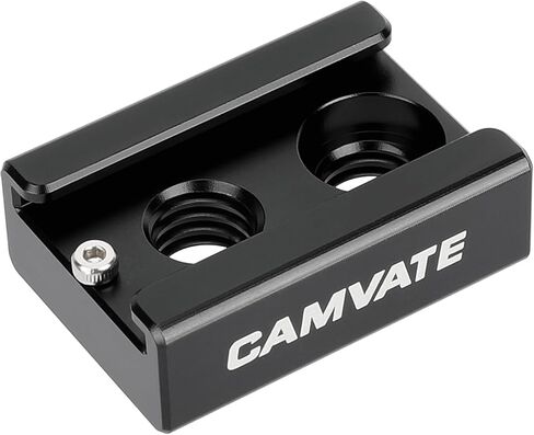 CAMVATE 3/8"-16 Anti-Twist Mount to Shoe Adapter-3978 in Kuwait