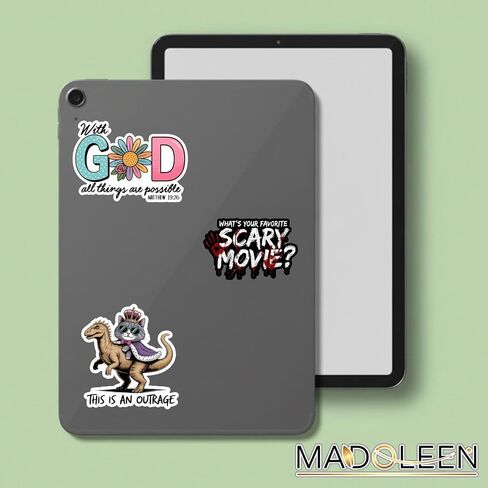 (5Pcs) What's Your Favorite Scary Movie Sticker 3 inch, Decor Gift for Halloween Waterproof Stickers Waterproof Vinyl Decal for Laptop, Water Bottles, Car, Phone in Kuwait