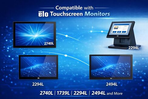 12V 50W Adapter for Elo Touchscreen Monitor E005277 2740L 1939L 1991L 2494L in Kuwait