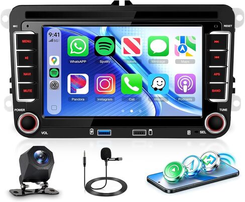 Rimoody Car Stereo Radio for VW Passat Jetta Tiguan Golf EOS Polo Carplay in Kuwait