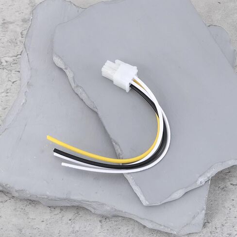 2PCS 4Pin Car Amplifier Speaker Wire Harnesses 14cm Compatible with Alpine Compatible with Diamond Audio Amplifiers in Kuwait
