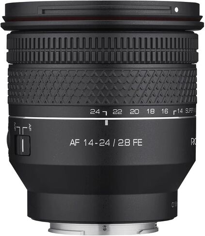 Rokinon 14-24mm F2.8 AF Zoom Lens for Sony E – Full Frame Ultra-Wide, Fast Autofocus, Weather Sealed, Linear STM Motor, Custom Controls (Renewed) in Kuwait