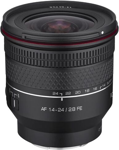 Rokinon 14-24mm F2.8 AF Zoom Lens for Sony E – Full Frame Ultra-Wide, Fast Autofocus, Weather Sealed, Linear STM Motor, Custom Controls (Renewed) in Kuwait
