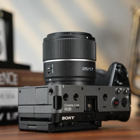 Meike 25mm F/1.7 APS-C AF Lens for Sony E Mount Cameras, Wide-Angle Lenses in Kuwait