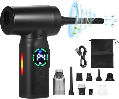 Compressed Air Duster, 7500mAh Battery Power in Kuwait