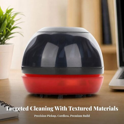 Easy to Use Desktop Vacuum Cleaners | Single Press Activation Design, Desktop Dust Vacuum Cleaners, Compact, for Office, Workbench, Crafters in Kuwait