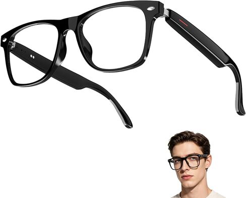 AI Smart Bluetooth Glasses with Speakers, Translation & Photochromic in Kuwait