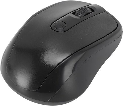 2.4G Wireless Mouse Ergonomic Optical Computer Mouse with 10m Range 3 Million Clicks for PC Laptop Notebook (Black) in Kuwait