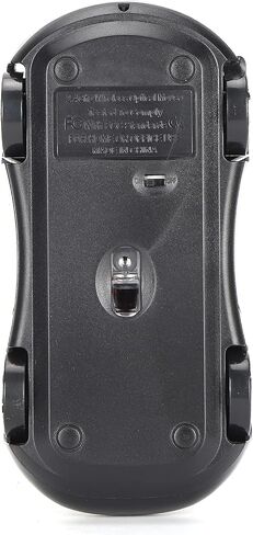 Laptop Mouse Wireless Mouse ABS 2.4G Cordless Optical (Black) in Kuwait