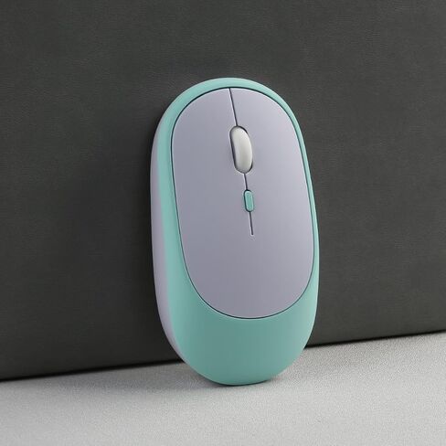Wireless Mouse, Rechargeable Gaming Mouse, Dual-Mode, Bluetooth Compatible, 2.4G USB, Ergonomic Mouse, Compatible with Laptop, Tablet, MacBook in Kuwait