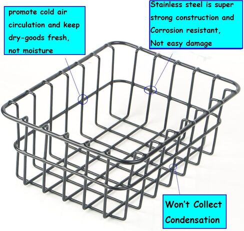 Cooler Basket for RTIC 32 QT,Storage Insert Dry-Goods Baskets Compatible with RTIC 32 Ultra-Light Coolers,Stainless Steel Wire Rack in Kuwait