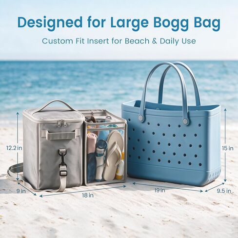 2-in-1 Cooler Organizer Insert for XL Bogg Bag Accessories in Kuwait