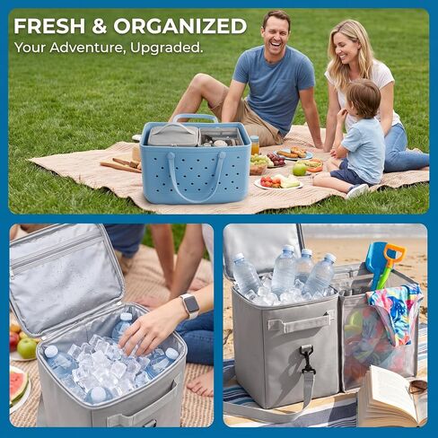 2-in-1 Cooler Organizer Insert for XL Bogg Bag Accessories in Kuwait