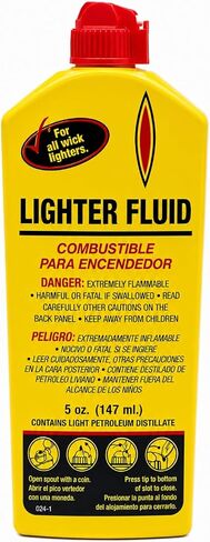 Lighter Fuel 5 oz Bottle, 1 Pack – Premium Refill Fuel for Wick Lighters, Clean Burning Petroleum Distillate Lighter Fluid for Everyday Use, Camping, Emergency Kits, and Household Lighters in Kuwait