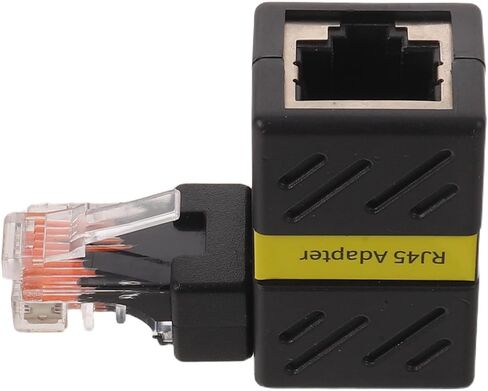 Right Angle Ethernet Adapter Gigabit Rotatable 360 Degree Rj45 in Kuwait
