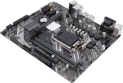 MicroATX Computer Motherboard Ideal for LGA 1200 10th Gen CPU Processor PCI E 3.0 MATX 2 Channel DDR4 64GB 4 Serial ATA Interfaces for Design Work in Kuwait