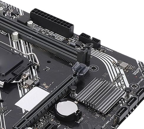 MicroATX Computer Motherboard Ideal for LGA 1200 10th Gen CPU Processor PCI E 3.0 MATX 2 Channel DDR4 64GB 4 Serial ATA Interfaces for Design Work in Kuwait