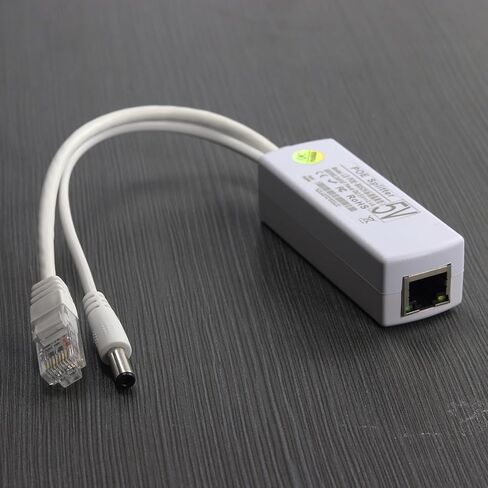 4 Pcs PoE Splitter (B0525) 5V 12W Output, With Type‑C Converter 100M 44-57V in Kuwait