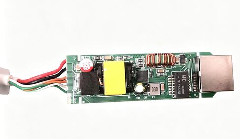 4 Pcs PoE Splitter (B0525) 5V 12W Output, With Type‑C Converter 100M 44-57V in Kuwait