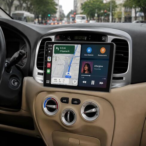 4+128G Android 15 Car Stereo for Hyundai Accent 2006-2011 in Kuwait