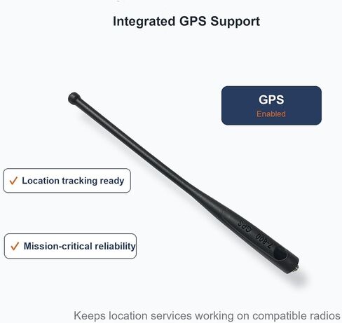 5-Pack NAF5085A 700/800MHz GPS Whip Antenna Replacement for APX4000 APX6000 in Kuwait