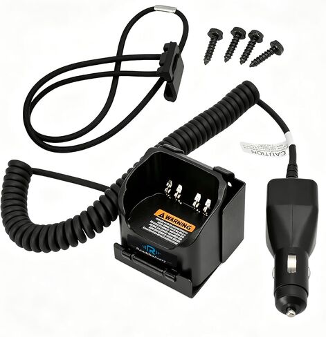 RLN6434A Replacement Travel Charger Compatible with Motorola APX6000 APX6000XE APX7000 APX7000XE APX8000 APX8000XE SRX2200 Radios with Mounting Bracket and DC Plug in Kuwait