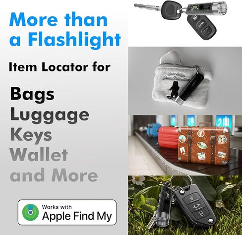 Travel Depot Find My Keychain Flashlight Rechargeable in Kuwait