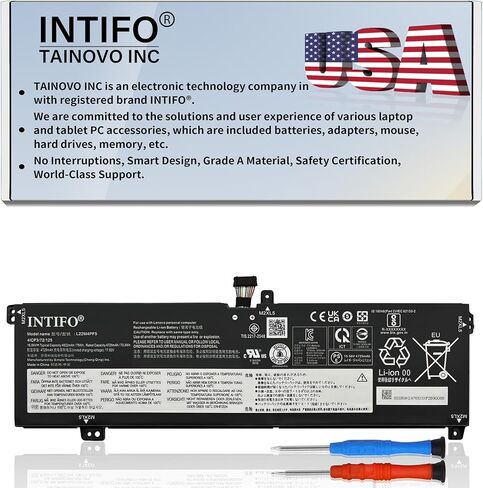 75Wh L22M4PF5 L22B4PF5 Laptop Battery Compatible with Lenovo IdeaPad Pro 5-16APH8 5-16ARP8 5-16IRH8 Yoga Slim Pro 9-16IRP8 L22D4PF5 L22X4PF5 SB11K24765 5B11K24773 Gen[15.56V 4822mAh 4-Cell] in Kuwait